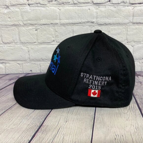 Oilfield Hat Cap Flex Fit L/XL Black Imperial Oil SWAT Embroidered Logo - Picture 2 of 7